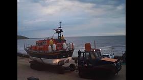 Filey ALB returning to boathouse