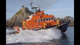 Fenit All Weather lifeboat on exercise