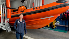 Kilrush RNLI Lifeboat Operations Manager Shawna Johnson