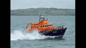 Stock image of Valentia RNLI Severn Class Lifeboat 