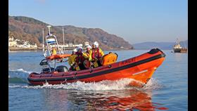 Aberdyfi Atlantic 85 lifeboat - photo taken December 2016