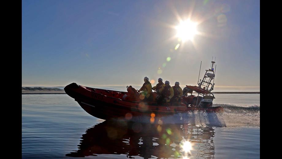 Aberdyfi Atlantic 85 lifeboat - photo taken December 2016