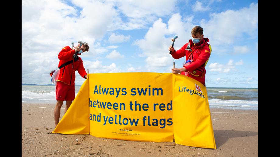 RNLI lifeguards