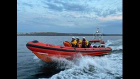 Newquay's Atlantic 85, Glady Mildred returning from shout at Crantock