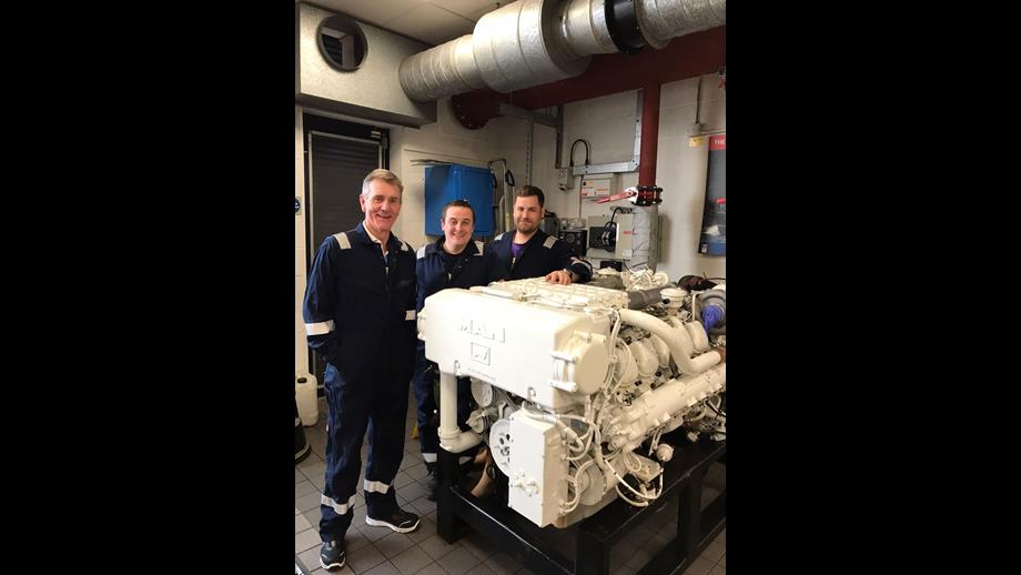 Left to Right Declan Gaudion, Rhys Jenkins and Saul Woodruff
