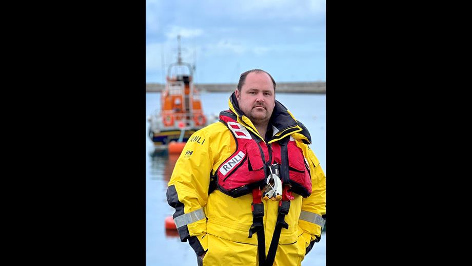 Dun Laoghaire RNLI crew member Gary Hayes