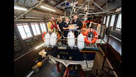 Oli Dimelow, Douglas Volunteer Crew &amp; Visits Officer. Charli Dimelow, Douglas Lifeboat Press Officer &amp; Committee Member. Gilli Cowley, Committee Chairman. John Galloway, Orsted Development Director