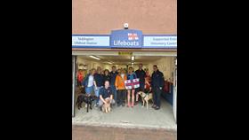 Emma on day one at Teddington Lifeboat Station 
