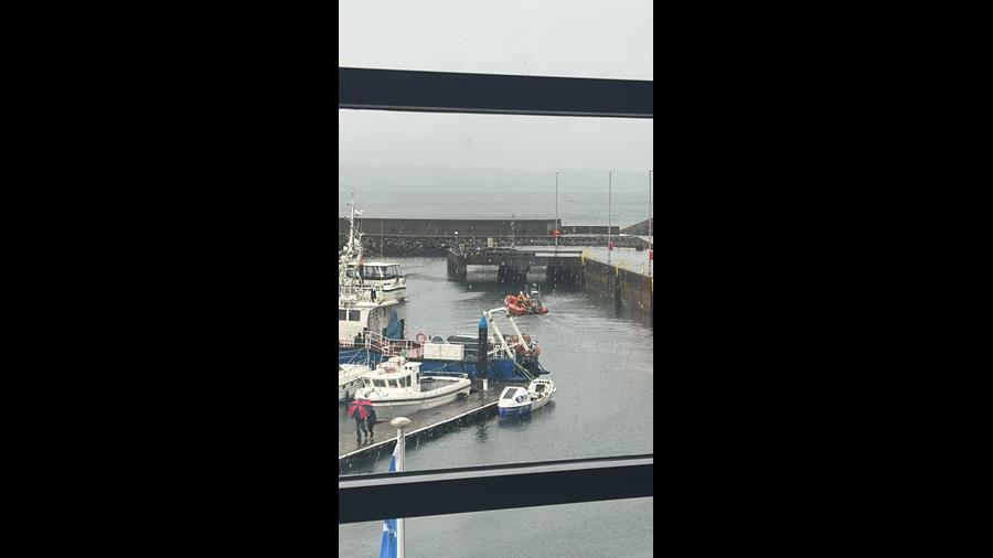Ruby Robinson leaving Bangor Marina