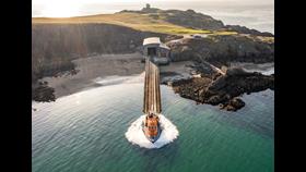 Porthdinllaen Lifeboat launching
