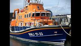 Relief Severn-class lifeboat - 'RNLB Beth Sell'. Credit: RNLI Lerwick