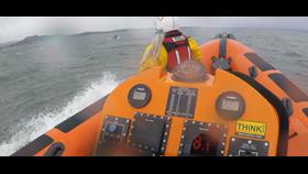 Kinghorn RNLI spots paddleboarder