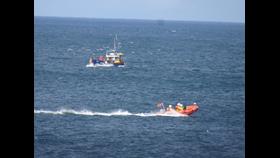 Seahouses Inshore Lifeboat 'Grace Darling' under way