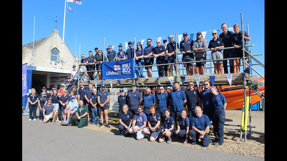 Walmer volunteers at Open Day.