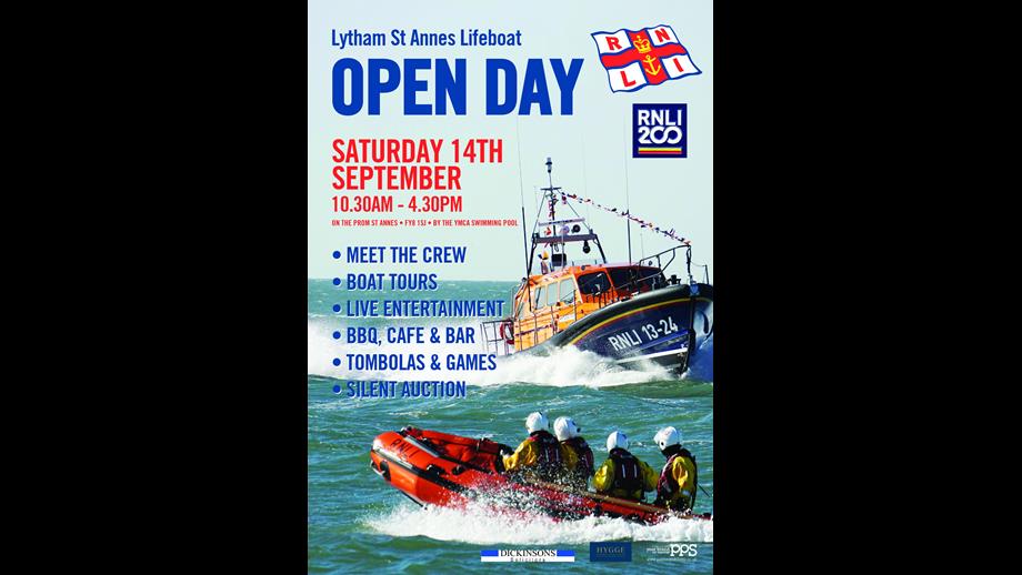 A poster with pictures of Lifeboats and information printed on it