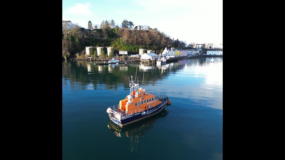 Stanley Watson Barker moored in Portree.
