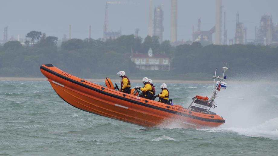 Cowes RNLI on service