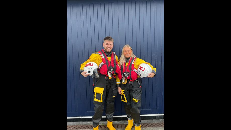 Brandon and Kayley Geraghty