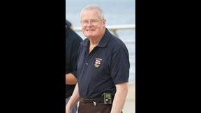 Photo of Bernard Pickard on callout