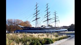 Cutty Sark at the National Maritime Museum, Greenwich, London