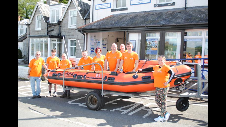 Kippford crew at the open day 2024