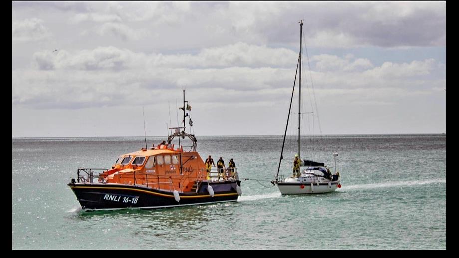 Rosslare Harbour RNLI comes to aid of two people