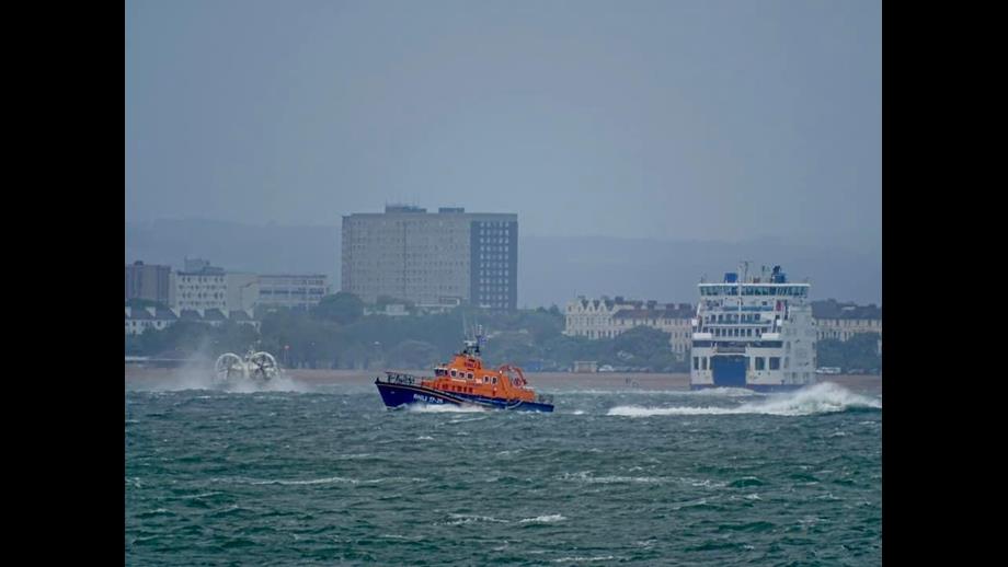17-25 on it’s way past Portsmouth/Ryde