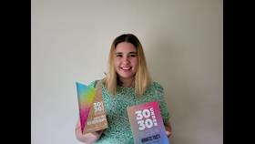 Ruth with her award