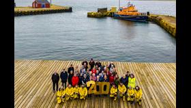 At the small boat harbour in Lerwick, past and present crew members and supporters, including Lerwick Ladies Lifeboat Guild, gathered to mark &quot;RNLI 200&quot;