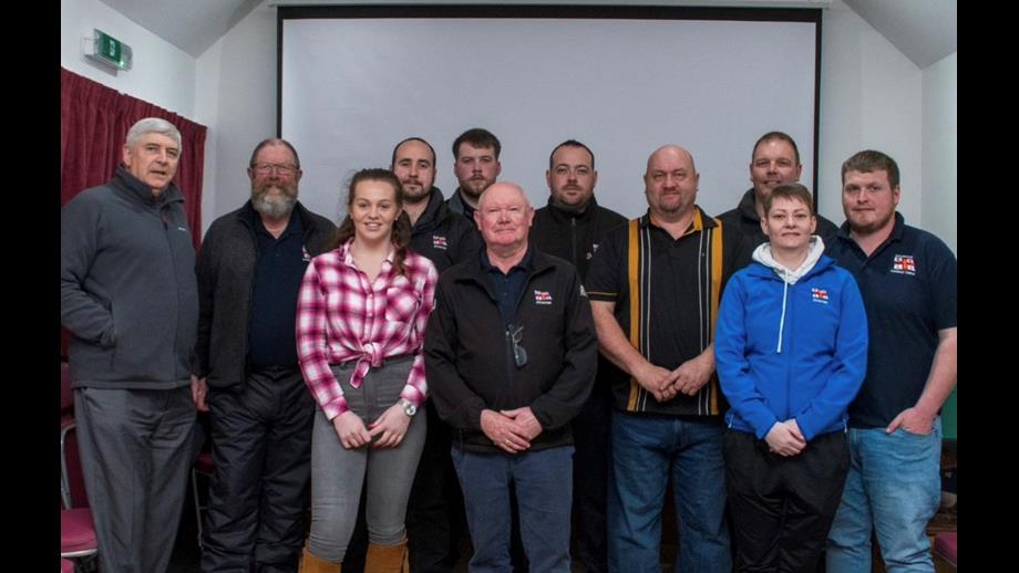 Group photo of crew
