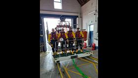 Baltimore RNLI crew following the call out