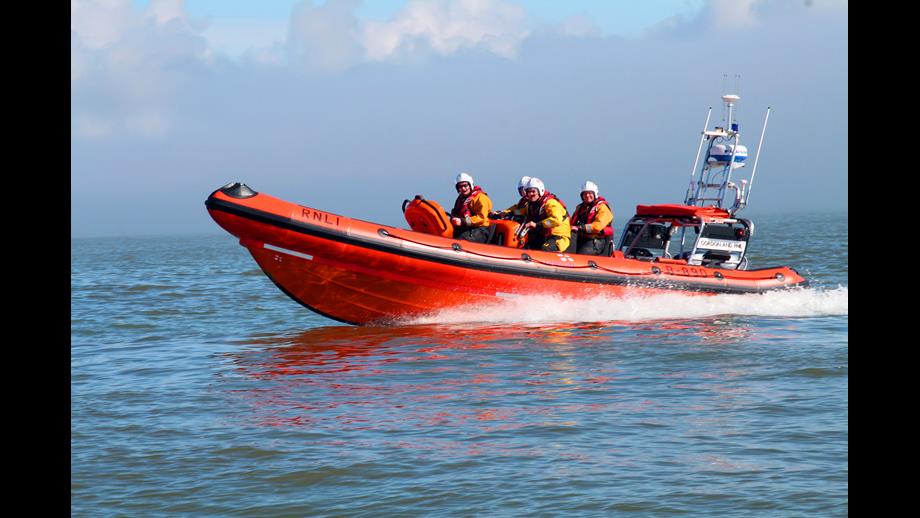Youghal RNLI on exercise
