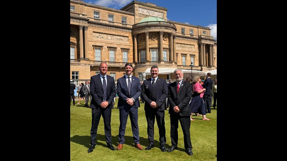 Blackpool RNLI group attending Garden Party