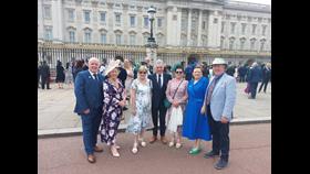 Sligo Bay RNLI volunteers at Buckingham Palace