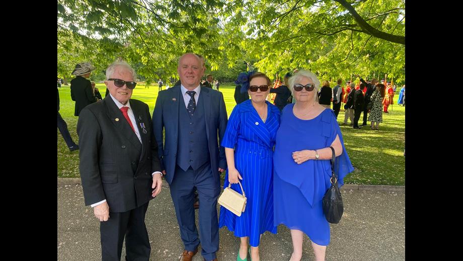 Sligo Bay RNLI volunteers at Buckingham Palace