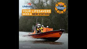 Your lifesavers need a new station, lifeboat at speed