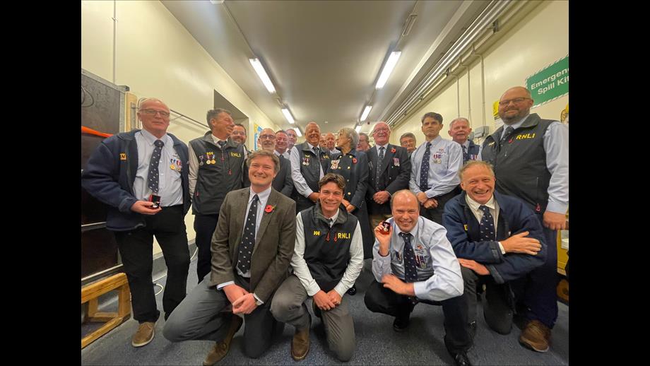 Group photo of RNLI Crew 