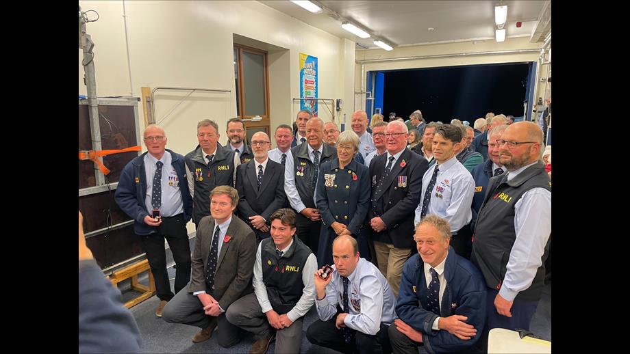Group photo of RNLI Crew 