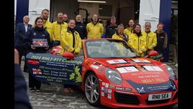 The arrival at Port St Mary marked the penultimate visit of the challenge