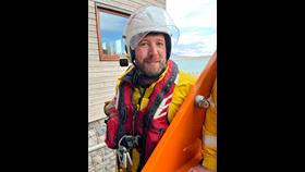 Adam Daniel of Porthdinllaen RNLI