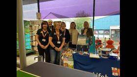 Fundraisers and the pop up shop in the local supermarket