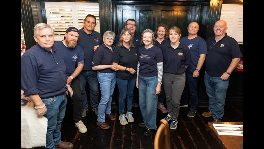Volunteers from Sligo Bay RNLI on the night