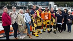 Fundraisers and Chiswick Crew with the Scroll