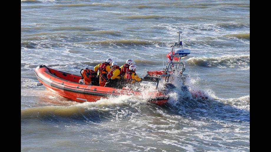 Margate RNLI's B class lifeboat 'Colonel Stock'