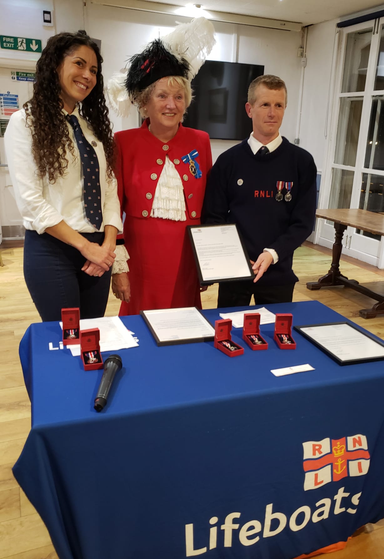 Nicola Anderson, Owain Davies &amp; Janey Howells SG Sheriff