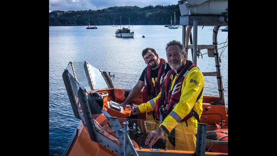 Tobermory RNLI Deputy Second Mechanic Tony ‘Kiwi’ Spillane