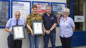 Left to Right Johnny Moore, Felicity McMorris, John McMorris, Pauline McGann
