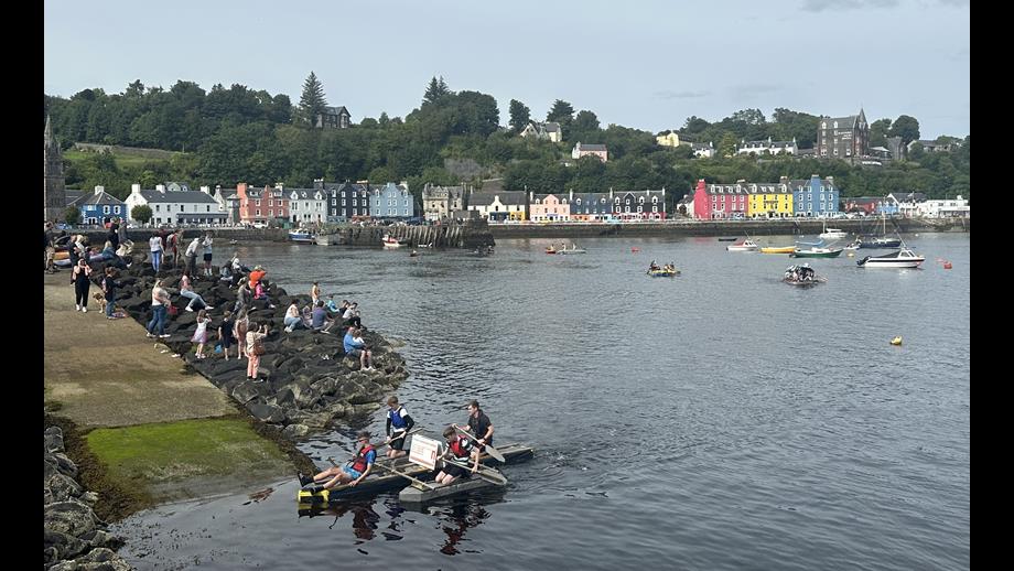 The winning raft