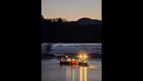 D-854 is recovered at low water following a call out