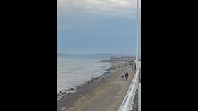 Port Talbot RNLI arrive on scene to a swimmer reported to be having a seizure